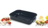 Krüger 140-43 Grill-/Auflaufform 43cm emailliert, schwarz Produktbild-Vorschau 2