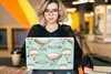 MuchoWow® Laptop Aufkleber Sticker Cover Vintage - Produktbild-Vorschau 5