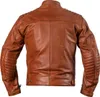 Helstons Rocket Motorrad Lederjacke, hellbraun, 4XL Produktbild-Vorschau 2