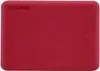 A red Toshiba Canvio Advance external hard drive is shown against a white background. Náhľad obrázku produktu