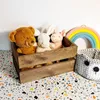 Creative Deco Kleine Holzkiste Wenge | Kiste Holz | 30 x 20 Produktbild-Vorschau 5