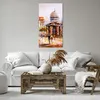 Bild auf Leinwand - Leinwandbild - Farbe Architektur Eiffle Produktbild-Vorschau 6