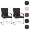 Conjunto de 2 sillas para visitantes HWC-Q85, sillas de Vista previa de la imagen del producto 8
