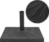 vidaXL Stojan na slunečník Resin Square Black 19 kg Náhled obrázku produktu 7