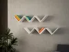 Skye Decor, Zig Zag - Blanc, étagère murale, blanc, 100 % Voir les images du produit 1
