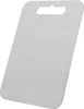 A silver stainless steel cutting board with a handle is shown against a white background. Náhled obrázku produktu