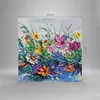 Bilder auf glas - Einteilig - Blumen die Farben pastos - Produktbild-Vorschau 3
