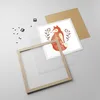 Gerahmtes Poster - Rahmen in heller Eiche - Nov Produktbild-Vorschau 4
