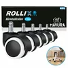 ROLLIX Bürostuhlrollen Hartbodenrollen Stuhlrollen, Produktbild-Vorschau 8