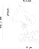 Globo Basic Klemmstrahler, 1xE27 R63; 5496 Produktbild-Vorschau 2