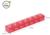 WELLGRO Tablettenbox für 7 Tage - Pillendose 1 Fach pro Tag Produktbild-Vorschau 2