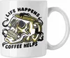 Trendation - Tasse Totenkopf Kaffeeliebhaber Geschenk Produktbild-Vorschau 1