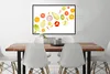 MuchoWow® Gerahmtes Poster Kopfsalat - Apfel - Weiß 90x60 Produktbild-Vorschau 2