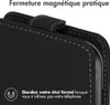 Accezz Flip case pour l'Apple iPhone 15 - Noir Voir les images du produit 2