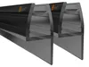 Seitliche Duschdichtung 200 cm, für Glas 6-8 mm, schwarz Produktbild-Vorschau 1