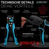 ALPHATEC® 8-teiliges Crimpzange Set mit Wechselbacken inkl. Produktbild-Vorschau 4
