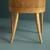 Krzesło rattanowe wys. 88 cm - JULIE Podgląd zdjęcia produktu 5