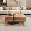 OKWISH Table Basse - Design Moderne avec 4 Tiroirs et Voir les images du produit 2