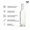 Weinflasche 750 ml Bordeaux 24 Stück, Weiß Weinflasche ohne Produktbild-Vorschau 7