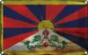 vianmo Blechschild 20x30 cm Tibet Rost Flagge Fahne Wappen Produktbild-Vorschau 1