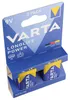 Varta Longlife Power Alkaline Mangaan Batterij, 6LR61, 9V Productafbeelding-voorbeeld 12