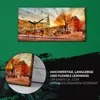 Wohnzimmer-Bild Leinwand Uhr 60x30 Foto Amsterdam Kanal am Produktbild-Vorschau 5