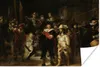 MuchoWow® Poster Die Nachtwache - Kunst - Alte Meister - Produktbild-Vorschau 1
