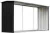 Capannone da Giardino in Acciaio Zincato 330x92x153cm Anteprima dell’immagine prodotto 1