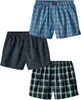 H.I.S. Webboxer 3 -teilig blau-kariert Größe 5 Produktbild-Vorschau 2