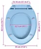 vidaXL WC sedadlo s mechanizmom Soft-closing Quick-Release Náhľad obrázku produktu 4
