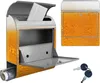 banjado Design Briefkasten Stahl silber mit Zeitungsfach Produktbild-Vorschau 7