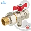 tecuro Kugelhahn mit Messfühleranschluss M10 x 1 mm, 3/4 Produktbild-Vorschau 2