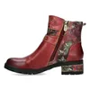 Laura Vita Klassische Stiefeletten Damen 32313138333636 Rot Produktbild-Vorschau 7