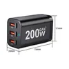 USB-C-Schnellladegerät mit 200 W und 6 Anschlüssen, Produktbild-Vorschau 2