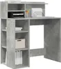 vidaXL Stôl betón sivý 90 x 48 x 101,5 cm materiál na báze Náhľad obrázku produktu 2