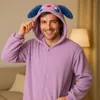 Onesie Kigurumi Pigiama Pokemon Espeon Travestimento Anteprima dell’immagine prodotto 6