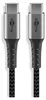 Goobay 49303 Cavo USB 2.0 2 m USB C Grigio, Argento Anteprima dell’immagine prodotto 21