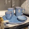 Stoneware Espressobecher "Anker" blau Produktbild-Vorschau 5