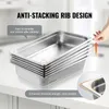 balení 6 hotelových pánví Gastronorm nádoby z nerezové Náhled obrázku produktu 4