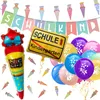 Oblique Unique Schuleinführung Schulanfang Einschulung Deko Produktbild-Vorschau 1