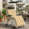 Chaise longue de jardin pliable LZQ avec pare-soleil, Voir les images du produit 12