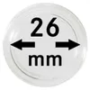 Lindner 2250026P Münzkapseln 26 mm-10er Pack Produktbild-Vorschau 1