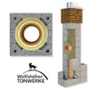 Schornstein Bausatz - H 6,0m DN 180 37x37 - Kamin Keramik Produktbild-Vorschau 4