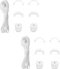 A set of Salomon Quicklace replacement parts, including laces and plastic connectors, arranged on a white background. Anteprima dell’immagine prodotto