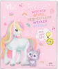 The image shows the packaging of a children's alarm clock with a unicorn and cat design. Anteprima dell’immagine prodotto