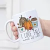 I Love Fall Most Of All Tasse Weiß Pumpkins Kürbis Produktbild-Vorschau 4