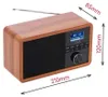 Adler AD 1184 radio Portable Digital Black, Wood Anteprima dell’immagine prodotto 21
