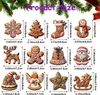 Lebkuchen-Anhänger, Weihnachtsschmuck aus Holz, Produktbild-Vorschau 6