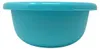 A turquoise plastic bowl is shown against a white background. Produktbild-Vorschau