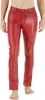 RICANO Rote Slim Fit Lamm Lederjeans Herren Lederhose rot, Produktbild-Vorschau 1